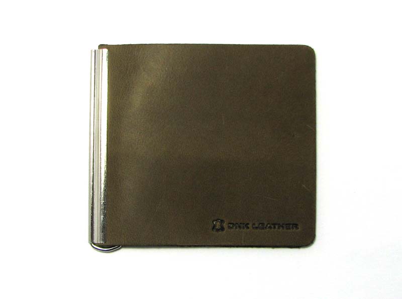 Затиск для грошей DNK Leather DNK Затиск пружина-H col.G